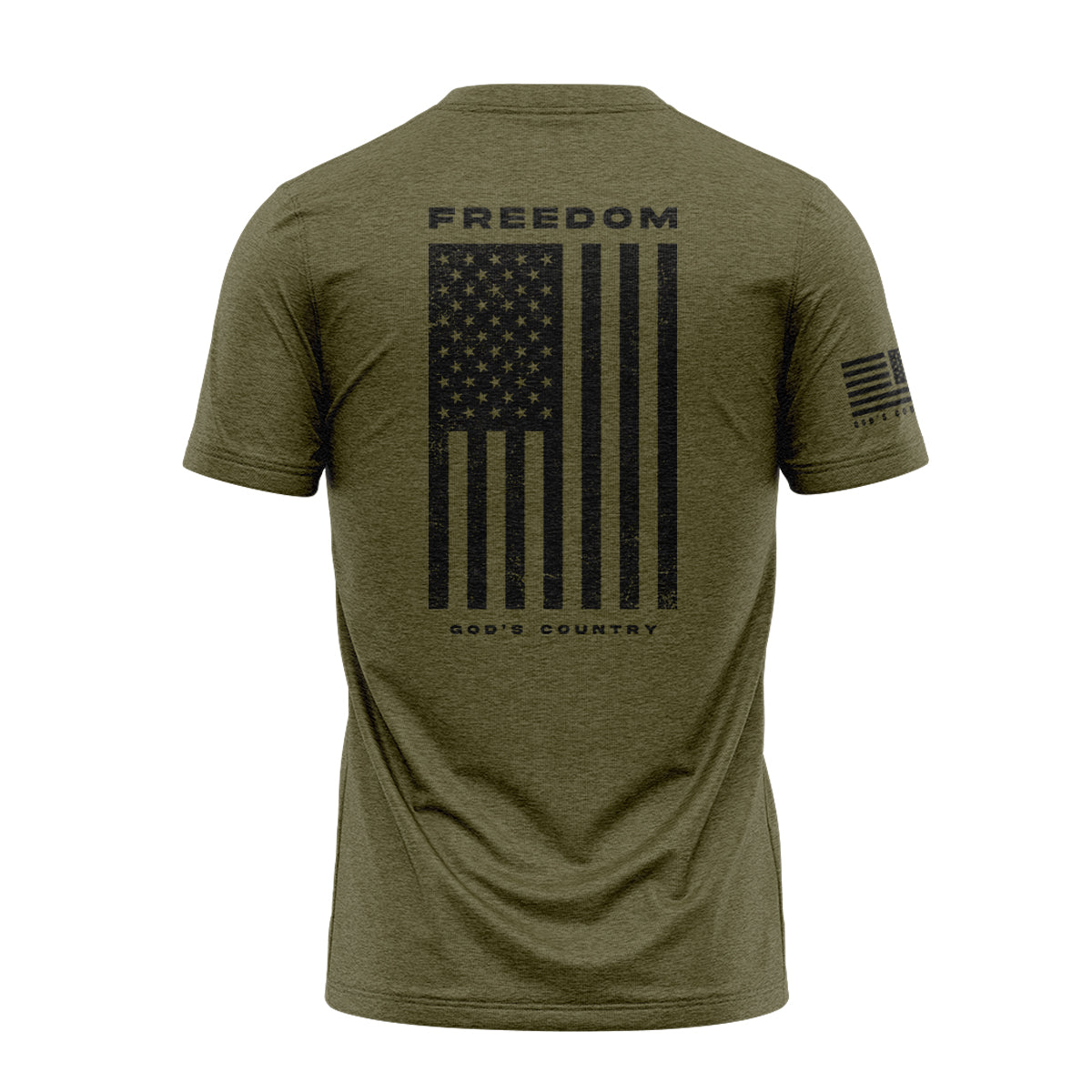 Freedom Flag / God's Country T Shirt – God's Country Shop