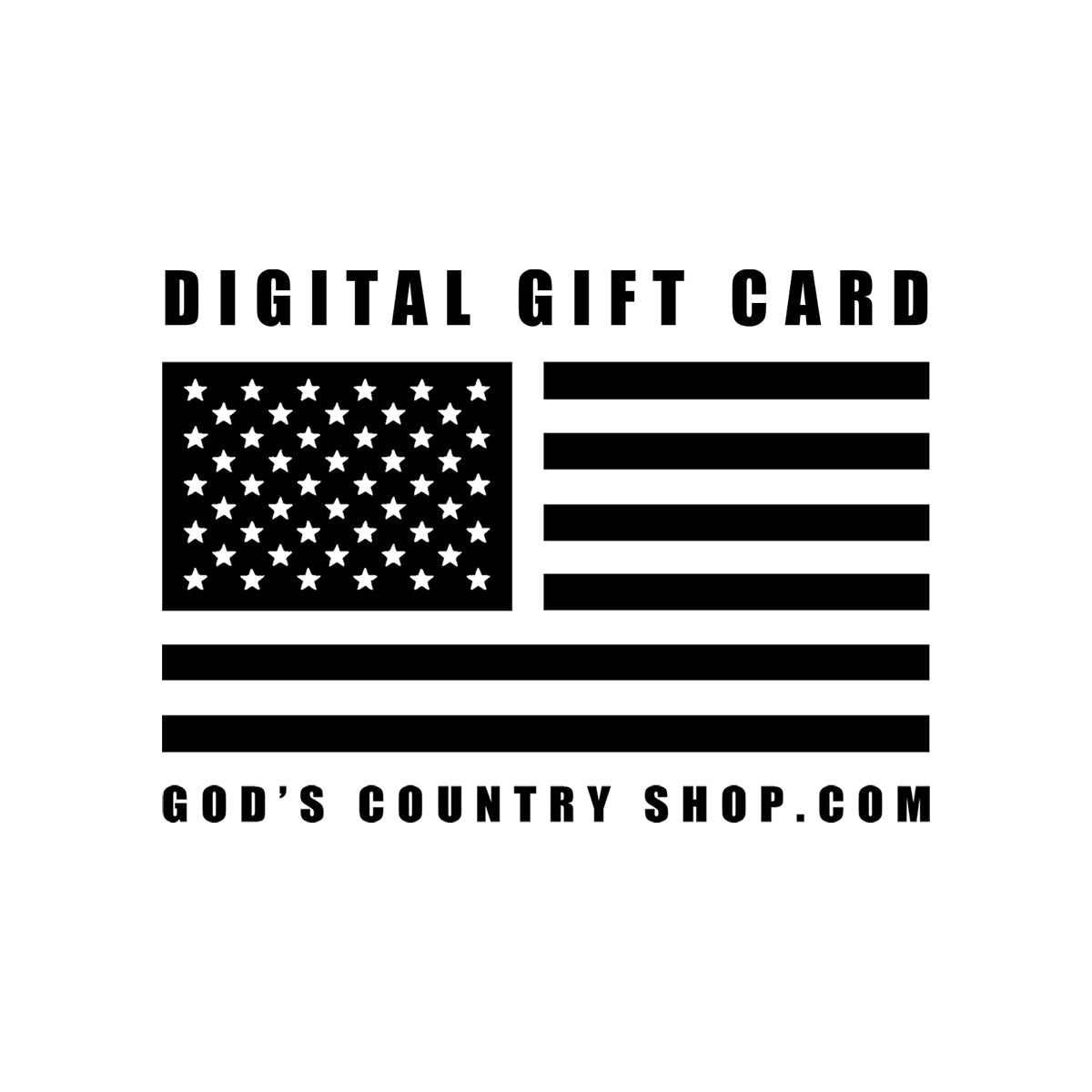 God's Country Shop Digital Gift Card