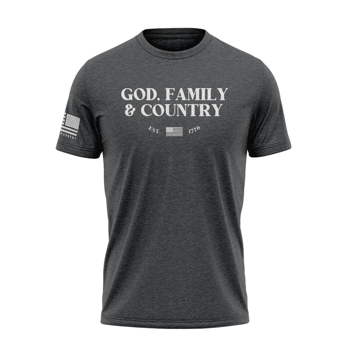 God, Family, Country (Front)