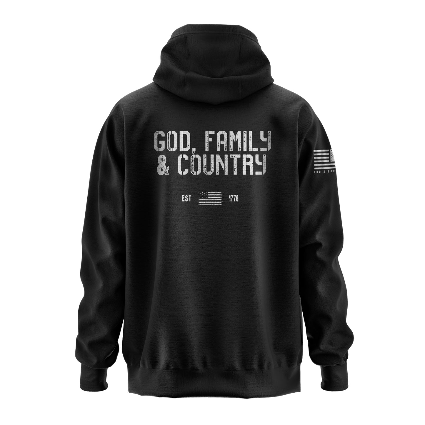 God, Family & Country Hoodie