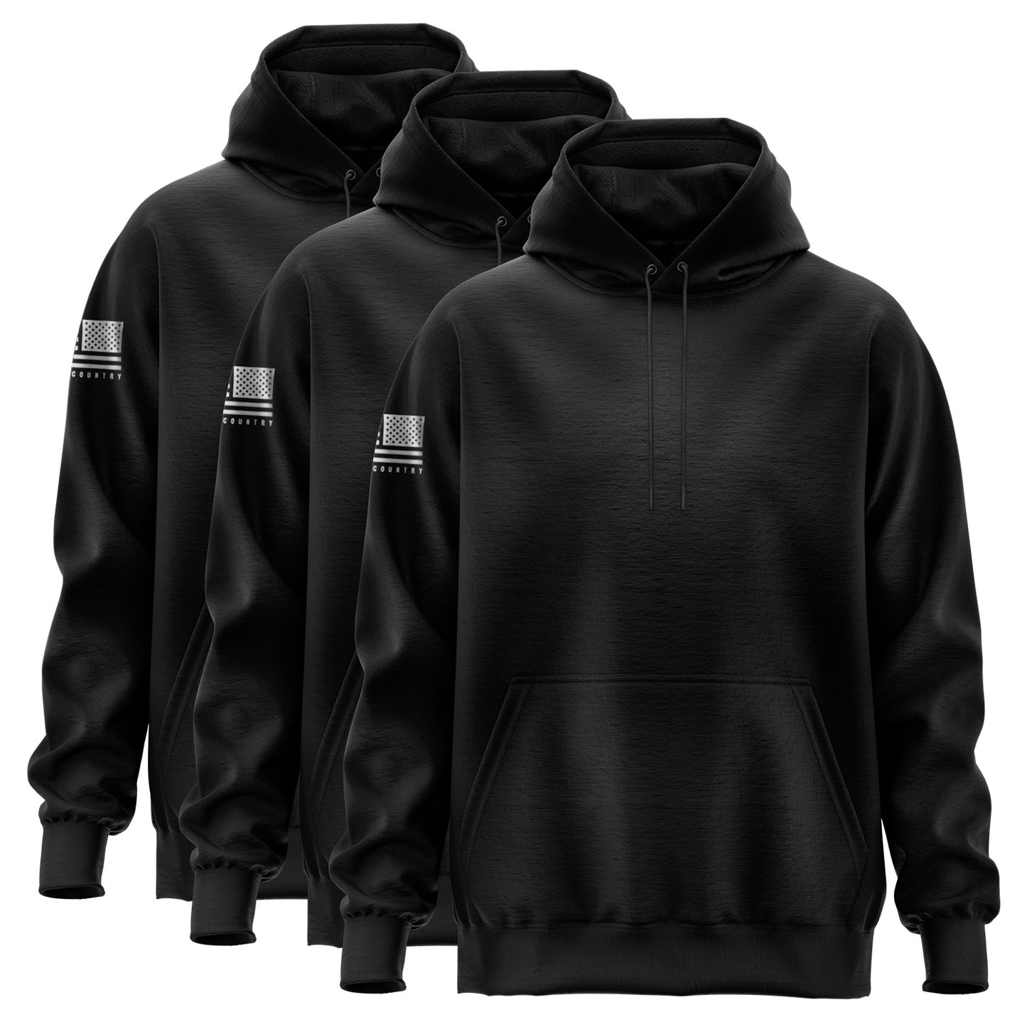 Black Hoodie Bundle ( 3 Pack )