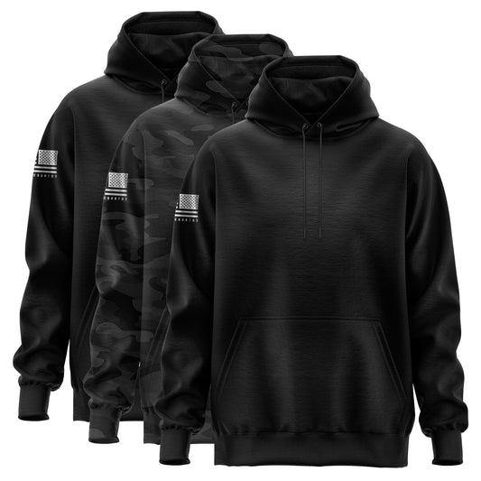 Black & Camo Hoodie Bundle ( 3 Pack )